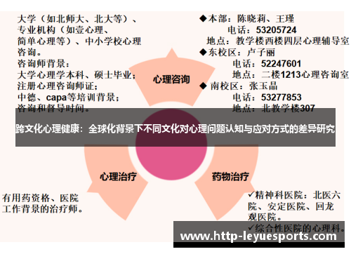 跨文化心理健康:全球化背景下不同文化对心理问题认知与应对方式的差异研究 跨文化心理健康:全球化背景下不同文化对心理问题认知与应对方式的差异研究